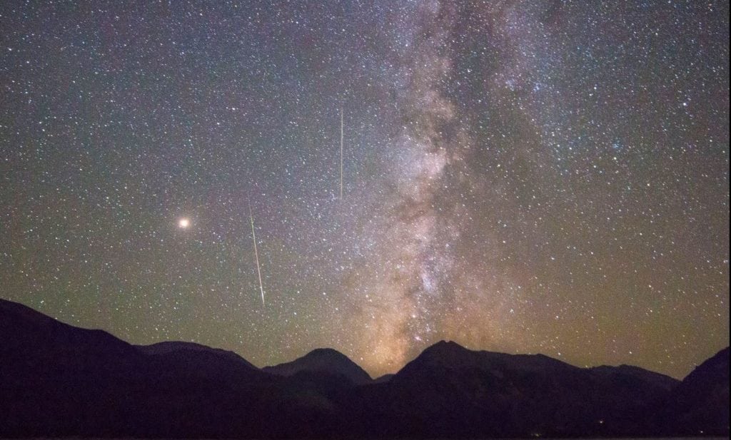 Perseid Meteor shower