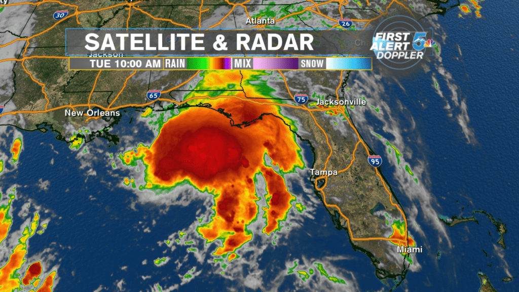 Tropical Storm Gordon hit the gulf coast as a hurricane