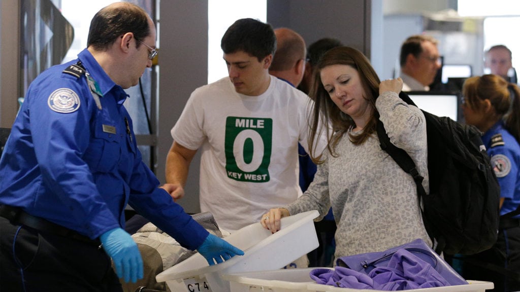 TSA airport security