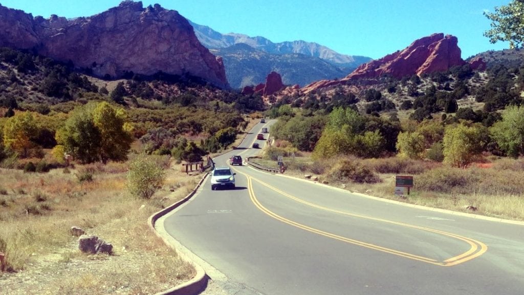 Garden of the Gods traffic