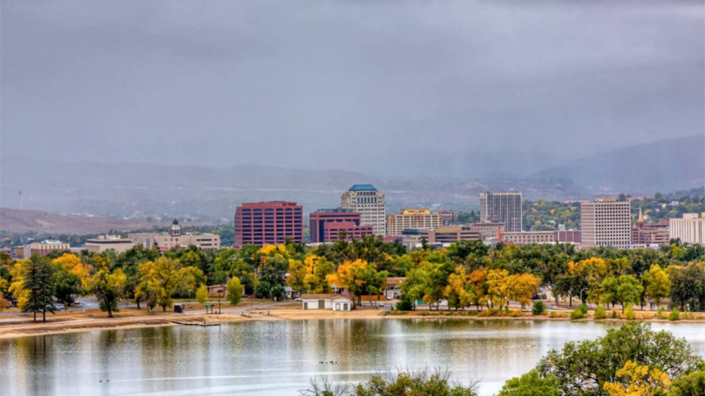 Cloudy Colorado Springs