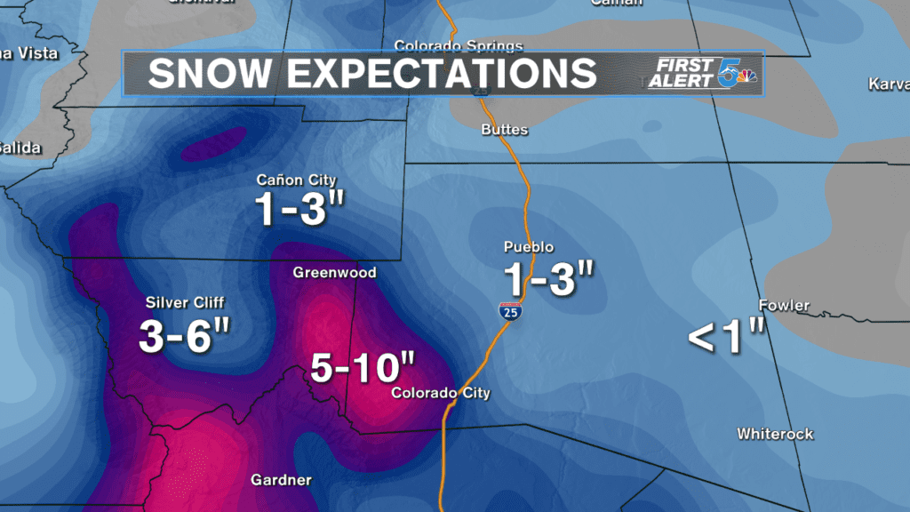 Snow Forecast Arkansas River Valley