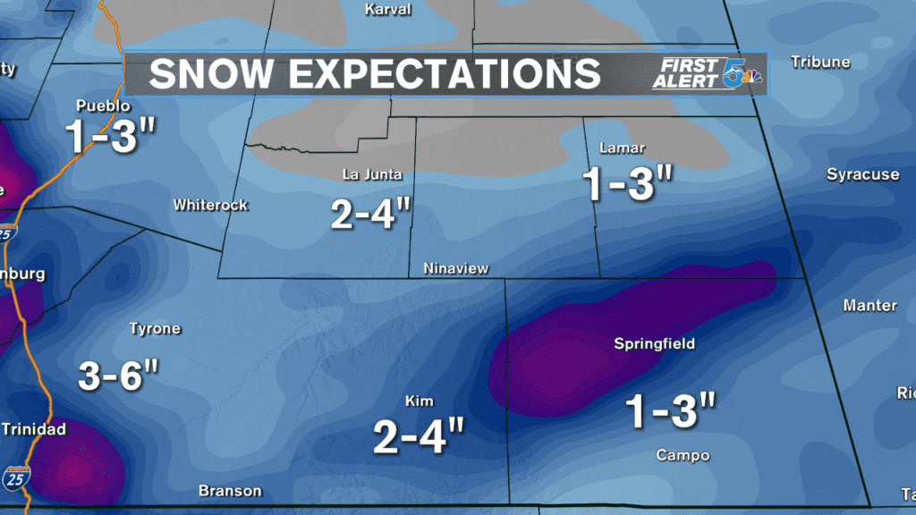 Snow Expectations Plains