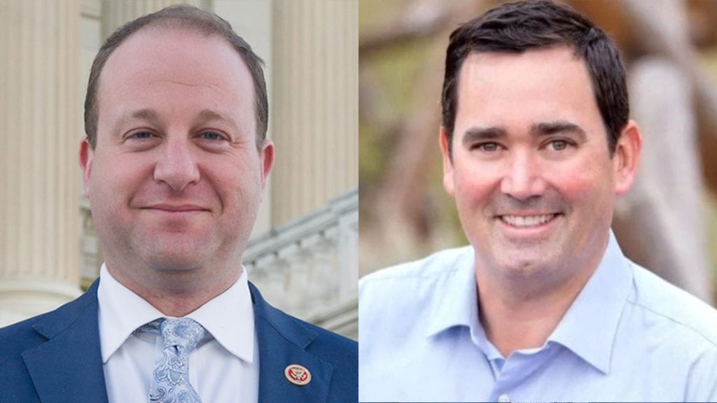 Jared Polis and Walker Stapleton