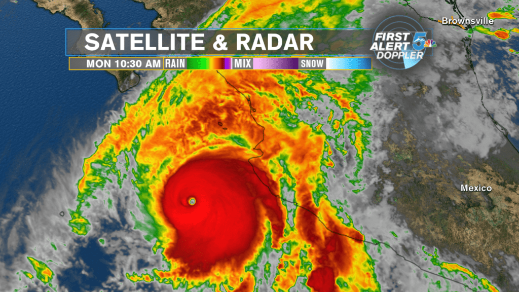 Hurricane Willa Infrared Satellite