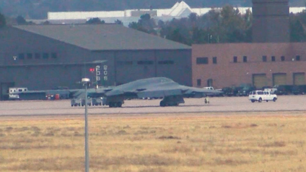 B-2-Stealth-bomber-at-COS-airport