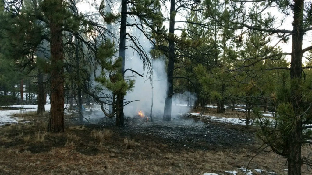 Slash Pile Burn