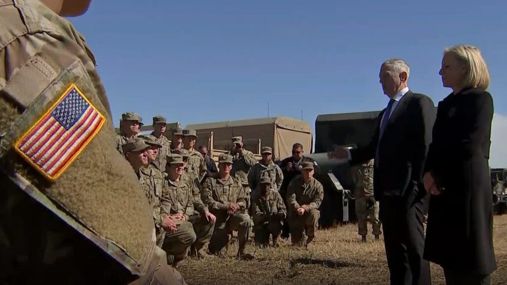 Mattis at the border