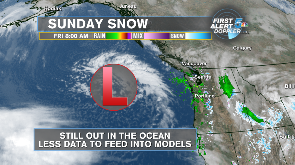 Sunday Snow Satellite