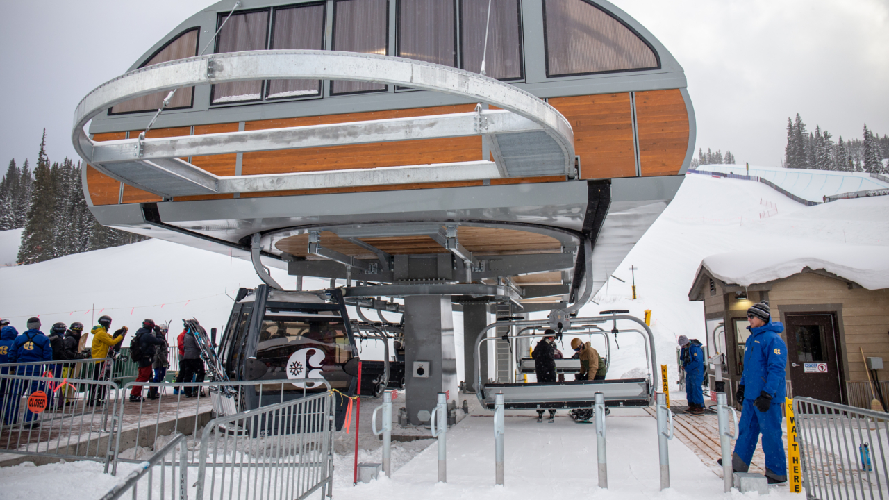 Copper Mountain opens new high speed combination lift