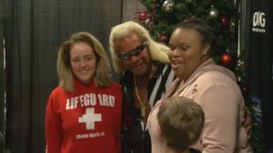 Dog the Bounty Hunter greets fans at Chapel Hills Mall.