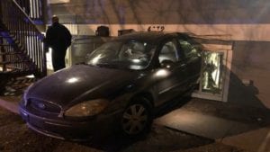 Car in Kitchen