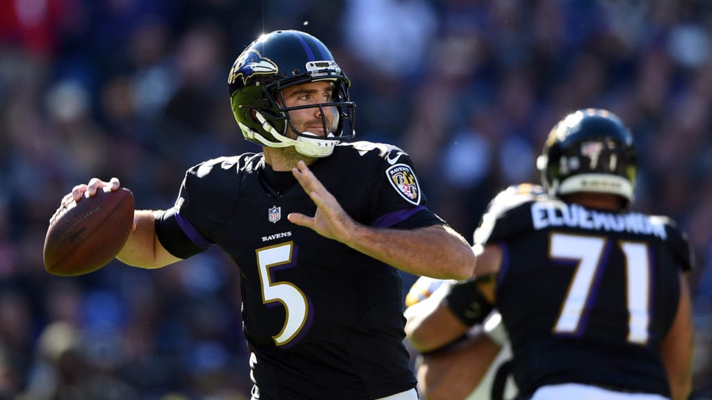 baltimore ravens quarterbacks 2018