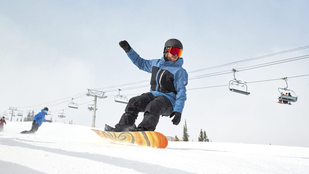 Breckenridge snowboarders