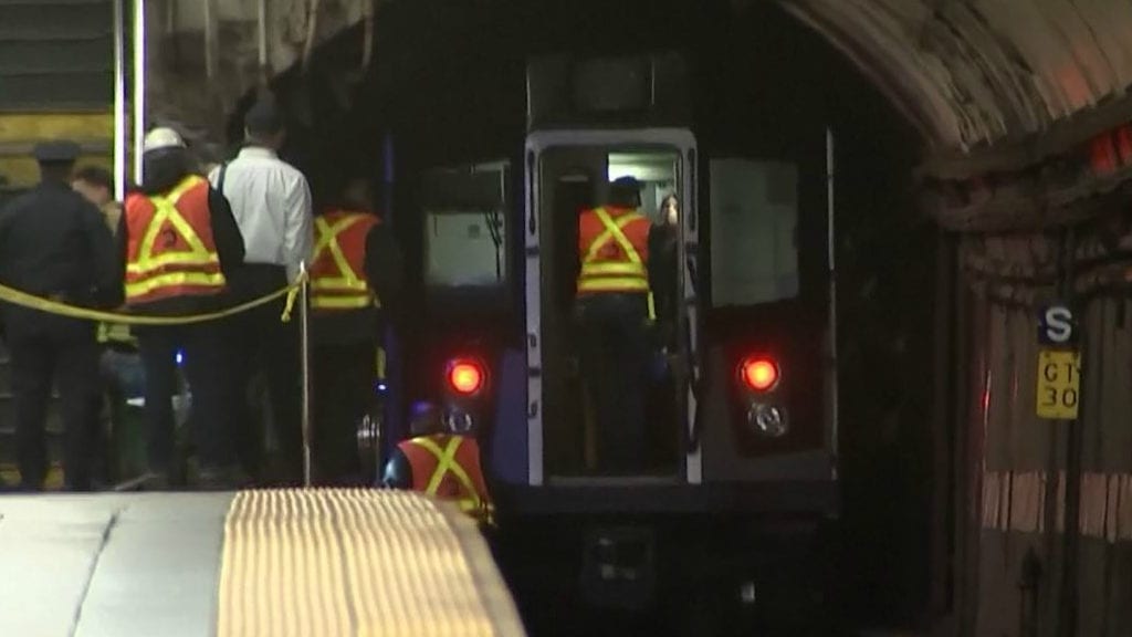 NYC subway death