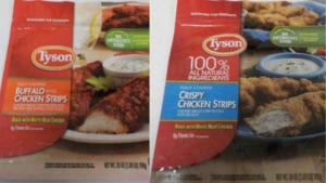 Tyson Chicken Strips Recall