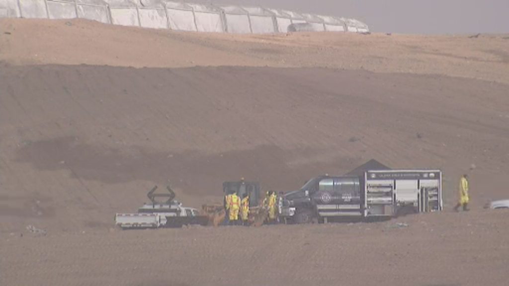 Investigators search the Midway Landfill south of Colorado Springs for Kelsey Berreth's remains.